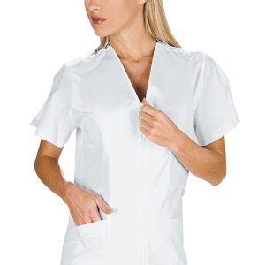 SANTORINI - Casacca bianca da donna