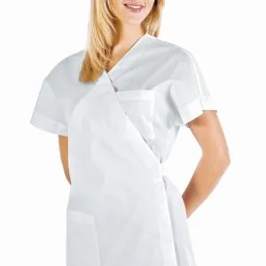 KIMONO donna bianco o nero misto cotone leggero
