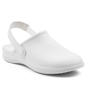 Ciabatta bianca da donna