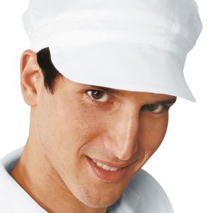 CHARLY - Cappello Unisex  bianco senza rete con velcro regolabile