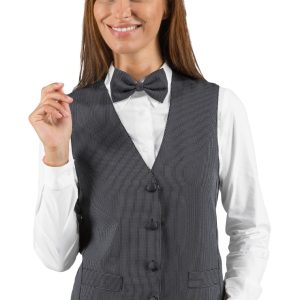 Gilet unisex gessato