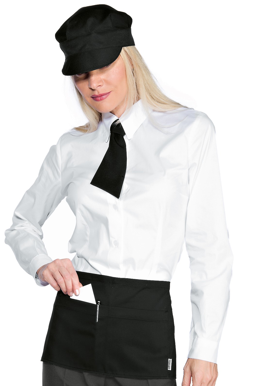 LIVINGSTON - Grembiule a vita corto a fascia con porta oggetti