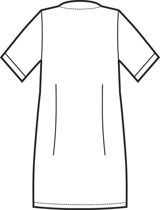 Casacca Corta Bianca Aperta in Cotone da Donna Collo a V a Maniche Corte - immagine 7