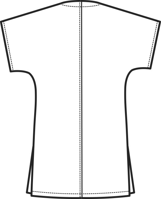 Casacca scollo a V per medicale misto cotone - immagine 8