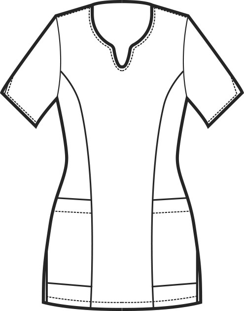 TIFFANY - Casacca donna in cotone in diversi colori, slim gr. 190 - immagine 7