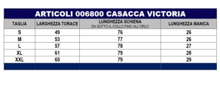 VICTORIA - Casacca da donna bianca in piquet con cerniera gr. 135 - immagine 11