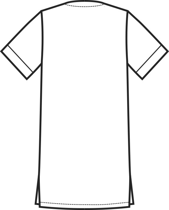 DACCA - Casacca donna bicolore disponibile in più varianti per impresa pulizie e alimentari - immagine 8