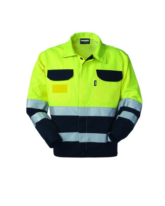 A10130 - Giubbino bicolore Hi-Vis, cotone sulla pelle - immagine 14