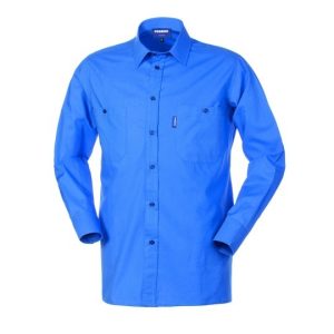 BLUES - Camicia uomo azzurra manuche lunghe