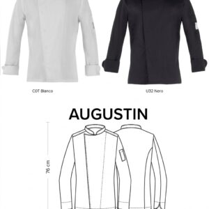 AUGUSTIN casacca chef maniche lunghe