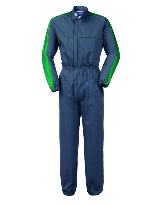 BREST - Tuta bicolore da lavoro con elastici su polsi e caviglie - immagine 4