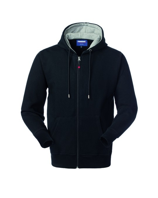 CARDIFF - Felpa con cappuccio e zip, più colori - immagine 13