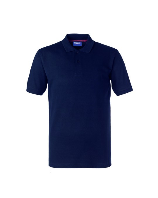 LION - Polo tinta unita piquet cotone - immagine 3