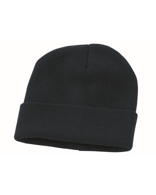 Cappello invernale in maglia con risvolto - immagine 2