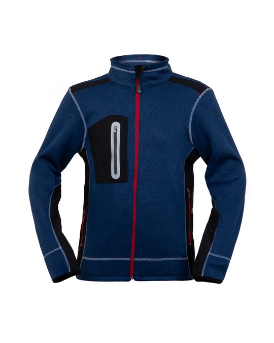 SKILL - Felpa da lavoro con trattamento anti-pilling, maggiore resistenza allo sfregamento - immagine 6