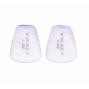 5935  - Filtri di Ricambio Per Polveri FFP3 3M respiratori serie 6000 utilizzando la ghiera R653. 2Pz.