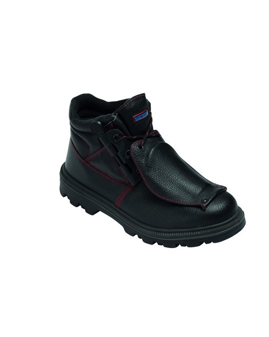 TRIVOR Scarponcino in pelle fiore con protezione del metatarso CE: EN ISO 20345:2011