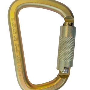 982 - Moschettone automatico in acciaio zincato con chiusura