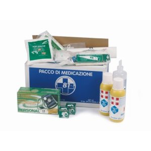 Pacco farmaco di reintegro con misuratore di pressione per aziende che hanno più di 3 lavoratori