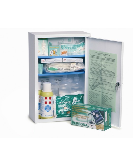 Armadietto di con Kiti Pronto Soccorso peraziende che hanno più di 3 lavoratori