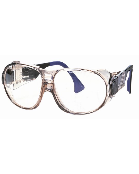 918 -125 - Occhiale leggero lenti chiare in policarbonato con trattamento Supravision Plus Antiappannanti e Antigraffio anti-UV UVEX