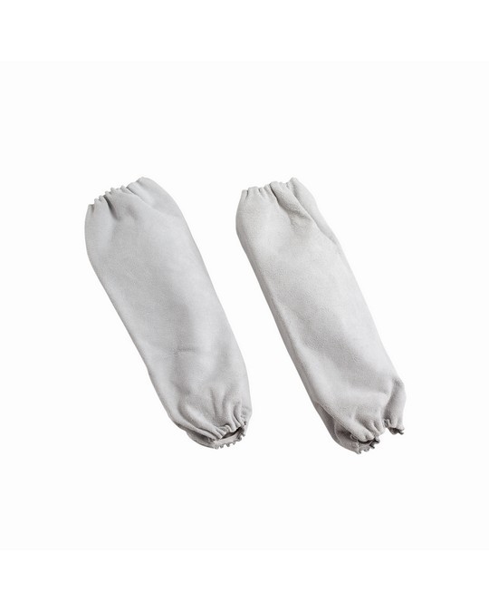 Manicotti ignifughi per saldatore in pelle e crosta, cm. 40 - CE II categoria