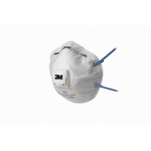 8822 - Mascherina 3M FFP2 con valvola CE EN 149:2001 + A1:2009 FFP2 NR D Conf. da 10 Pz.