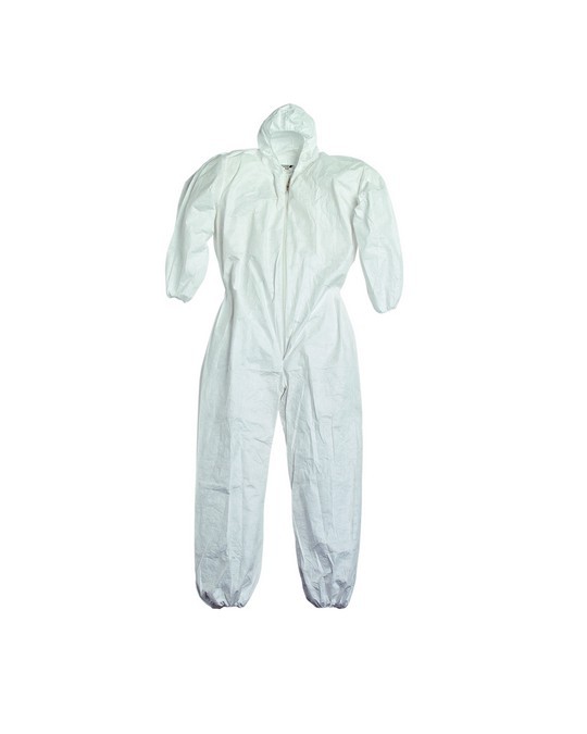 Tuta da lavoro usa e getta in prolipropilene gr. 40 CE I - immagine 2
