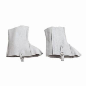 Ghette ignifughe per saldatore in pelle e crosta - CE II categoria