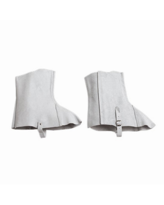 Ghette ignifughe per saldatore in pelle e crosta - CE II categoria