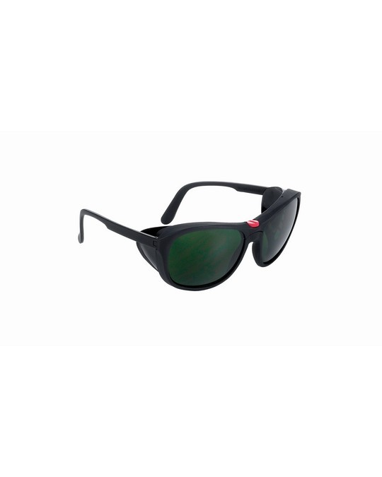 Occhiali da saldaturaLenti verdi iR5 in policarbonato con trattamento antigraffio intercambiali UNIVET