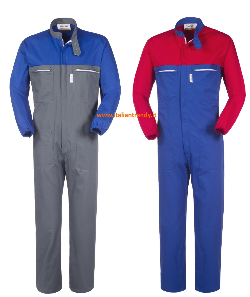 LONDRA - Tuta da lavoro bicolore per meccanici
