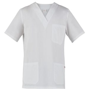 JASON - Casacca uomo bianca medicale