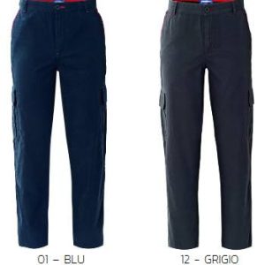 SANTIAGO - Pantaloni uomo estivo con tasche