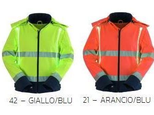 FLASH UP - Giubbotto  con luci LED  Osram integrata ad alta visibilità