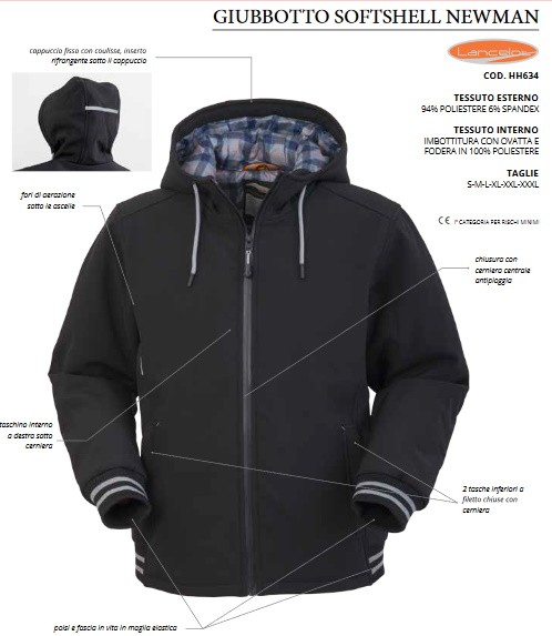 NEWMAN - Giubbotto softshell impermeabile con cappuccio - immagine 16