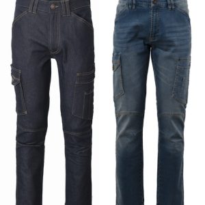 CARGO SOUL - Jeans elasticizzato con tasche in denim