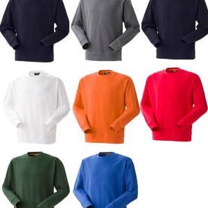 SPACE - Felpa girocollo 100% cotone - più colori