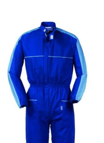 BREST - Tuta bicolore da lavoro con elastici su polsi e caviglie - immagine 12