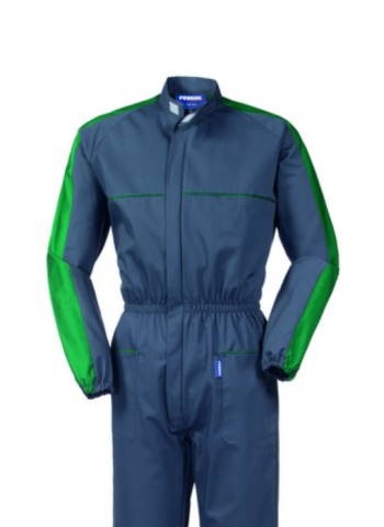 BREST - Tuta bicolore da lavoro con elastici su polsi e caviglie - immagine 13