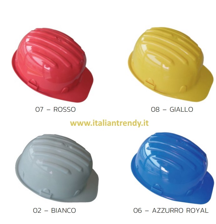 H060 - Elmetto di protezione - Casco da cantiere - Certificato EN 397