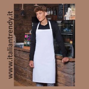 MASSAUA - Parananza bianco in cotone  senza tasche - gr. 260