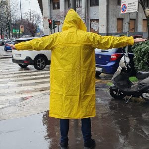 SLOOP - Cappotto antipioggia impermeabile lungo con cappuccio