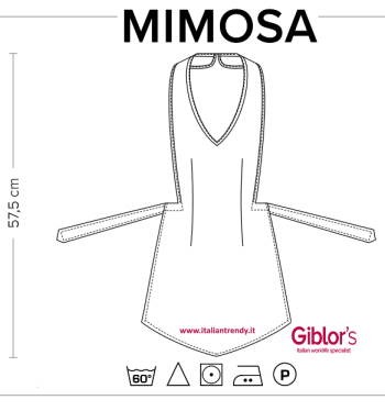 MIMOSA - Grembiule con pettorina per colf - immagine 2