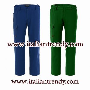 FLAMMATEX - Pantalone cotone Ignifugo Per Saldatore CE II