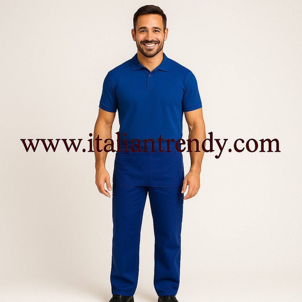 FLAMMATEX - Pantalone cotone Ignifugo Per Saldatore CE II - immagine 2