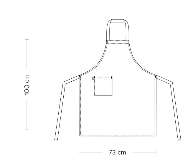 ANCONA - Grembiule con pettorina unisex - immagine 3