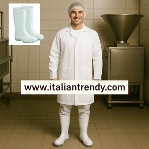 Stivale da lavoro in PVC con puntale in acciaio CE: EN ISO 20345:2011  S4 SRC