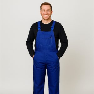 2ACTIVE - Salopette Blu da lavoro antiacido antistatico Hydrofoil