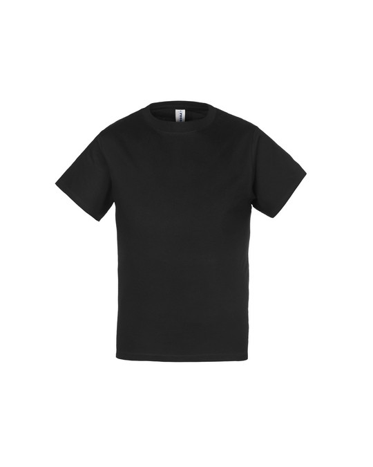 T-Shirt Bambino in 100% Cotone Girocollo a Maniche Corte, Vari Colori, Taglie da 4 a 12 anni - immagine 16